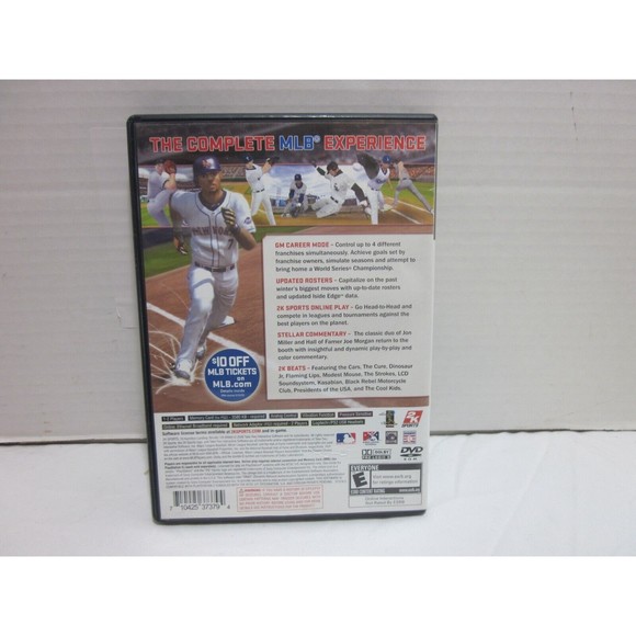 Major League Baseball 2k8 Playstation 2 PS2 Game Complete - Picture 3 of 3